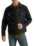 Lee Men's Classic Rider Jacket in Overdye Black