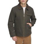Levi's Olive Cotton Field Jacket for Men