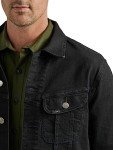 Lee Men's Classic Rider Jacket in Overdye Black