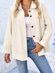 Cicy Bell Women's Lightweight Oversized Babydoll Jacket