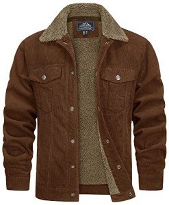 Men's Corduroy Sherpa Winter Jacket