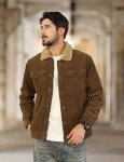 Men's Corduroy Sherpa Winter Jacket
