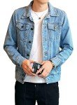 Men's Classic Light Blue Denim Trucker Jacket