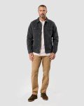 Men's Black Tradesman Trucker Jacket
