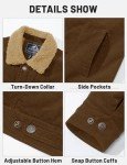 Men's Corduroy Sherpa Winter Jacket