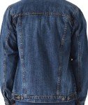 Men's Lightweight Vintage Distressed Denim Jacket