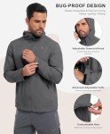 Men's UPF 50+ Sun Protection Hiking Hoodie XXL