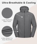 Men's UPF 50+ Sun Protection Hiking Hoodie XXL