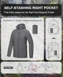 Men's UPF 50+ Sun Protection Hiking Hoodie XXL