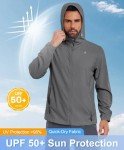Men's UPF 50+ Sun Protection Hiking Hoodie XXL