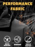 Men's Tactical Hooded Fleece Jacket - Black