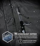 Men's Waterproof Winter Coat with Fleece Liner