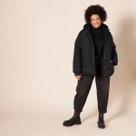 Amazon Essentials Women's Quilted Hooded Puffer Coat