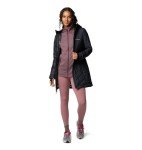 Columbia Women's Long Hooded Puffer Jacket - Black