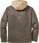 Men's Dakota Waxed Cotton Hooded Winter Jacket