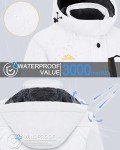 Women's Insulated Hooded Snow Jacket for Skiing