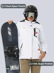 Women's Insulated Hooded Snow Jacket for Skiing