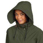 Eddie Bauer Women's Dark Loden Trench Coat