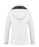 Women's Insulated Hooded Snow Jacket for Skiing