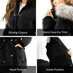 Women's Waterproof Down Hooded Winter Parka Jacket