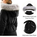 Women's Waterproof Down Hooded Winter Parka Jacket