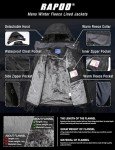 Men's Waterproof Winter Jacket for Snow Sports