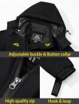 Men's Waterproof Winter Ski Jacket - Black