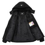 MOERDENG Women's Waterproof Snow Ski Jacket
