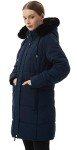Women's Waterproof Fleece-Lined Winter Puffer Coat