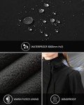 Women's Lightweight Waterproof Hooded Rain Jacket