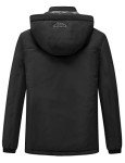 Men's Waterproof Ski Jacket - Black, XX-Large