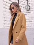 Hooever Women's Khaki Winter Wool Peacoat