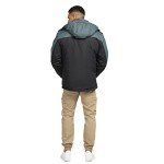 Men's 4XL Waterproof Ski Jacket - Black/Grey