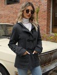 Gihuo Women's Sherpa Lined Winter Duffle Coat