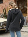 Gihuo Women's Sherpa Lined Winter Duffle Coat