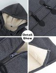 Gihuo Women's Sherpa Lined Winter Duffle Coat