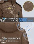 Men's Fleece Ski Jacket - Windproof Winter Coat