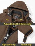 Men's Fleece Ski Jacket - Windproof Winter Coat