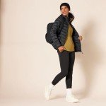 Women's Lightweight Packable Water-Resistant Puffer Jacket