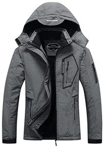 SUOKENI Women's Waterproof Winter Snow Jacket