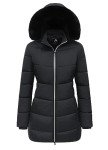 Women's Waterproof Warm Hooded Puffer Jacket