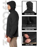 Men's Lightweight Waterproof Hooded Softshell Jacket