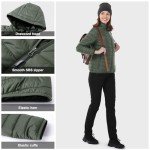 Women's Lightweight Packable Hooded Puffer Jacket