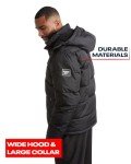 Reebok Men’s Heavyweight Puffer Jacket with Hood