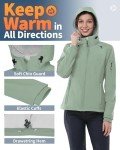 Women's Lightweight Waterproof Softshell Jacket with Hood
