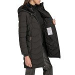 Calvin Klein Women's Black Outerwear Coat, X-Large
