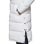 Levi's Men's Arctic Extra Long Parka Jacket - White