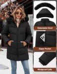 Jyanl Women's Warm Hooded Down Puffer Jacket