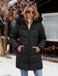 Jyanl Women's Warm Hooded Down Puffer Jacket