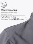Wantdo Waterproof Men's Snowboarding Jacket - Gray